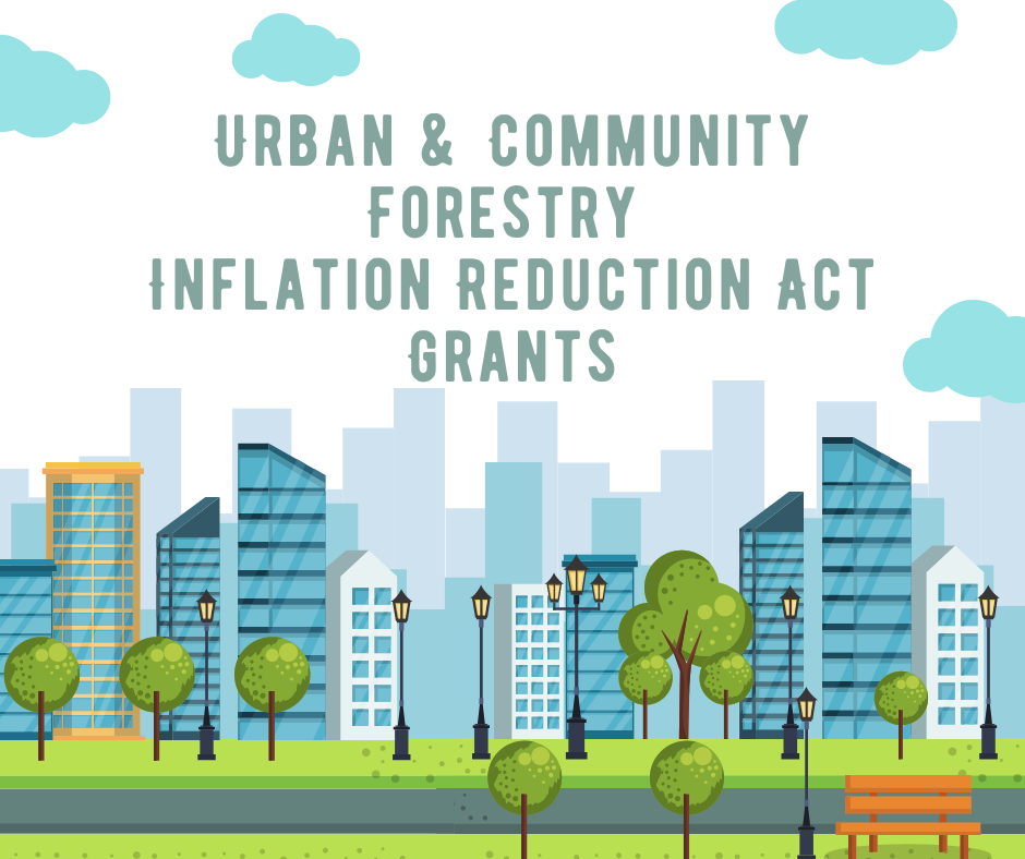 IRA Urban Forestry grants banner