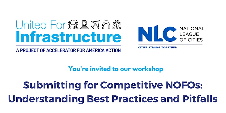 Promoting infrastructure week or grant opportunities