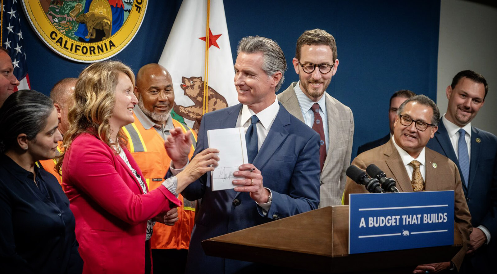 Gavin Newsom press conference