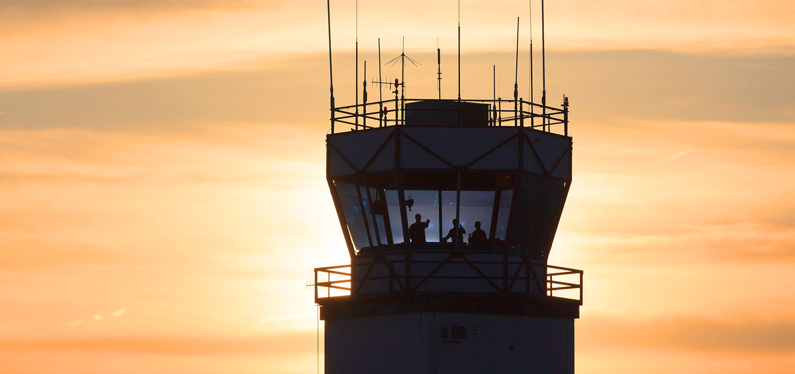Fox Field Early morning tower operations at Fox Field